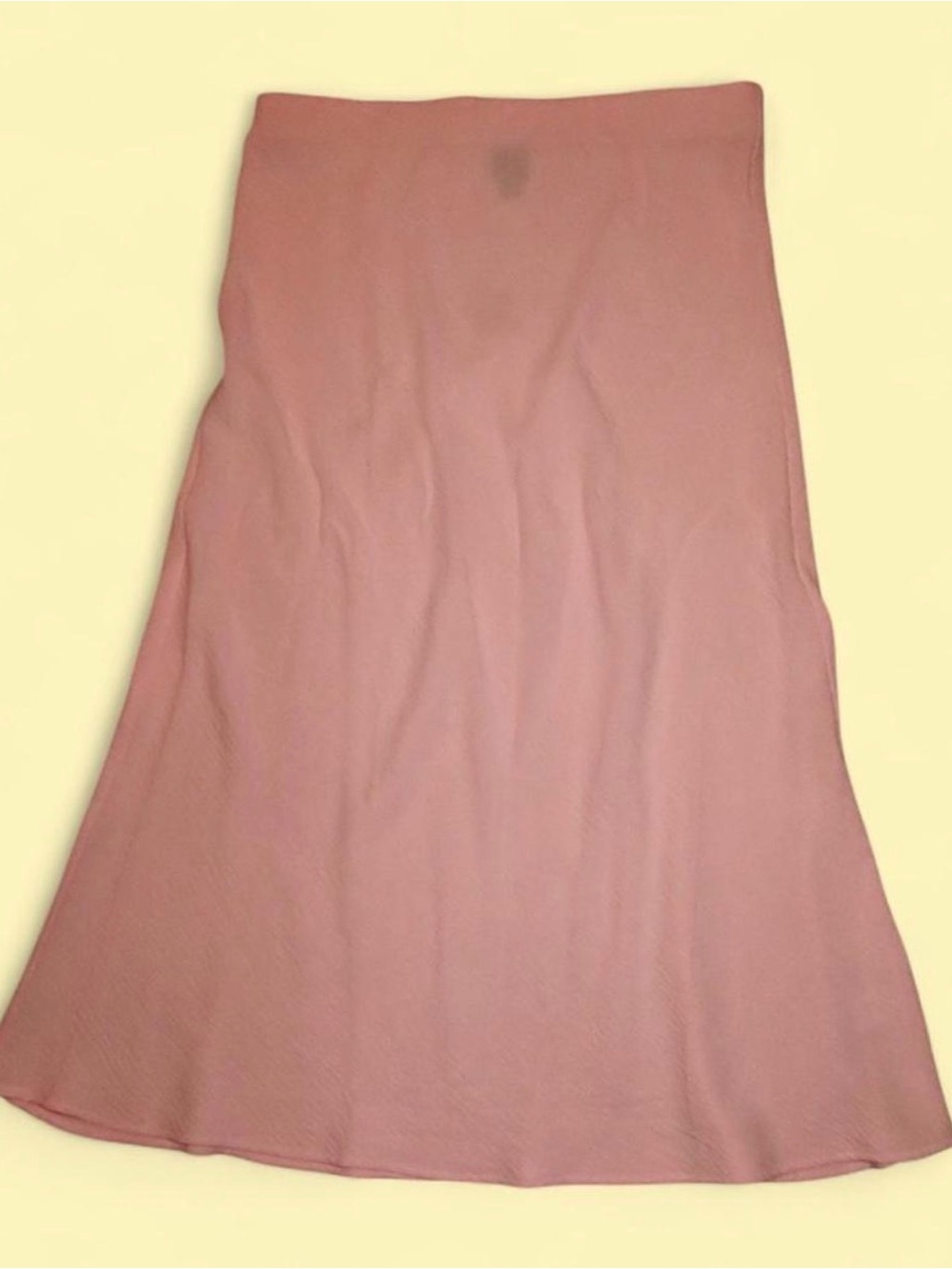 Source Unknown Dusty Rose Midi Skirt